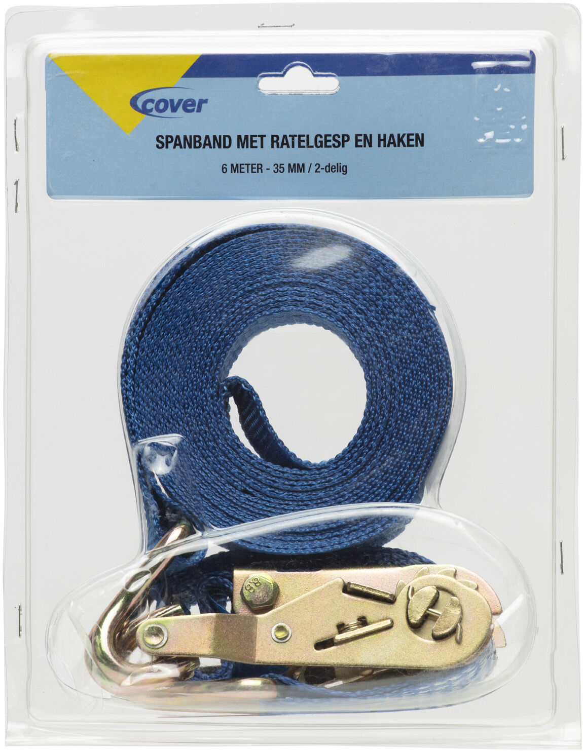 Cover - Spanband met ratel en ogen 6m x 35mm