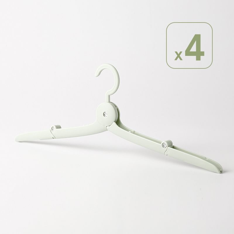 Evorest Bags - Set van 4: Opvouwbare kledinghanger voor op reis