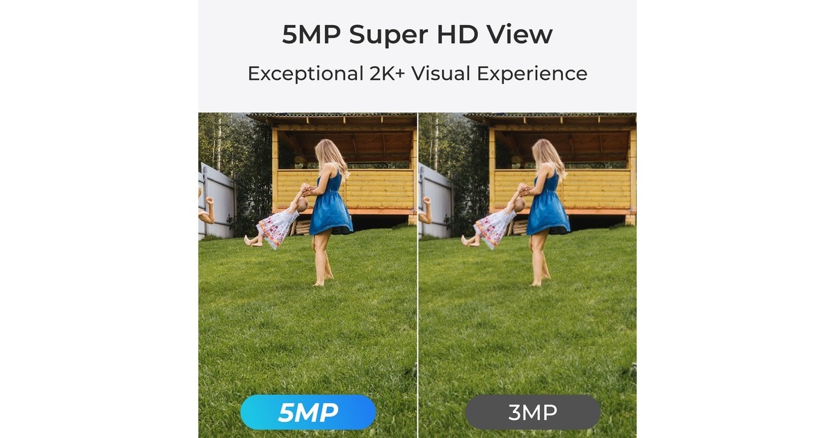 ReolinkSmart 2K+ Wired wifi video deurbel met gong  (Zwart)