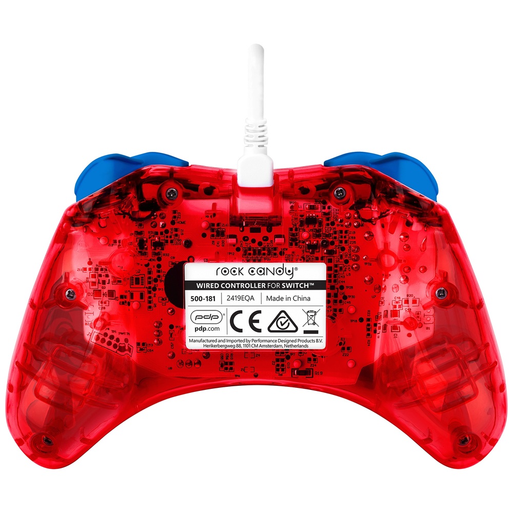 PDP Gaming Nintendo Switch Wired Rock Candy Controller - Mario Punch