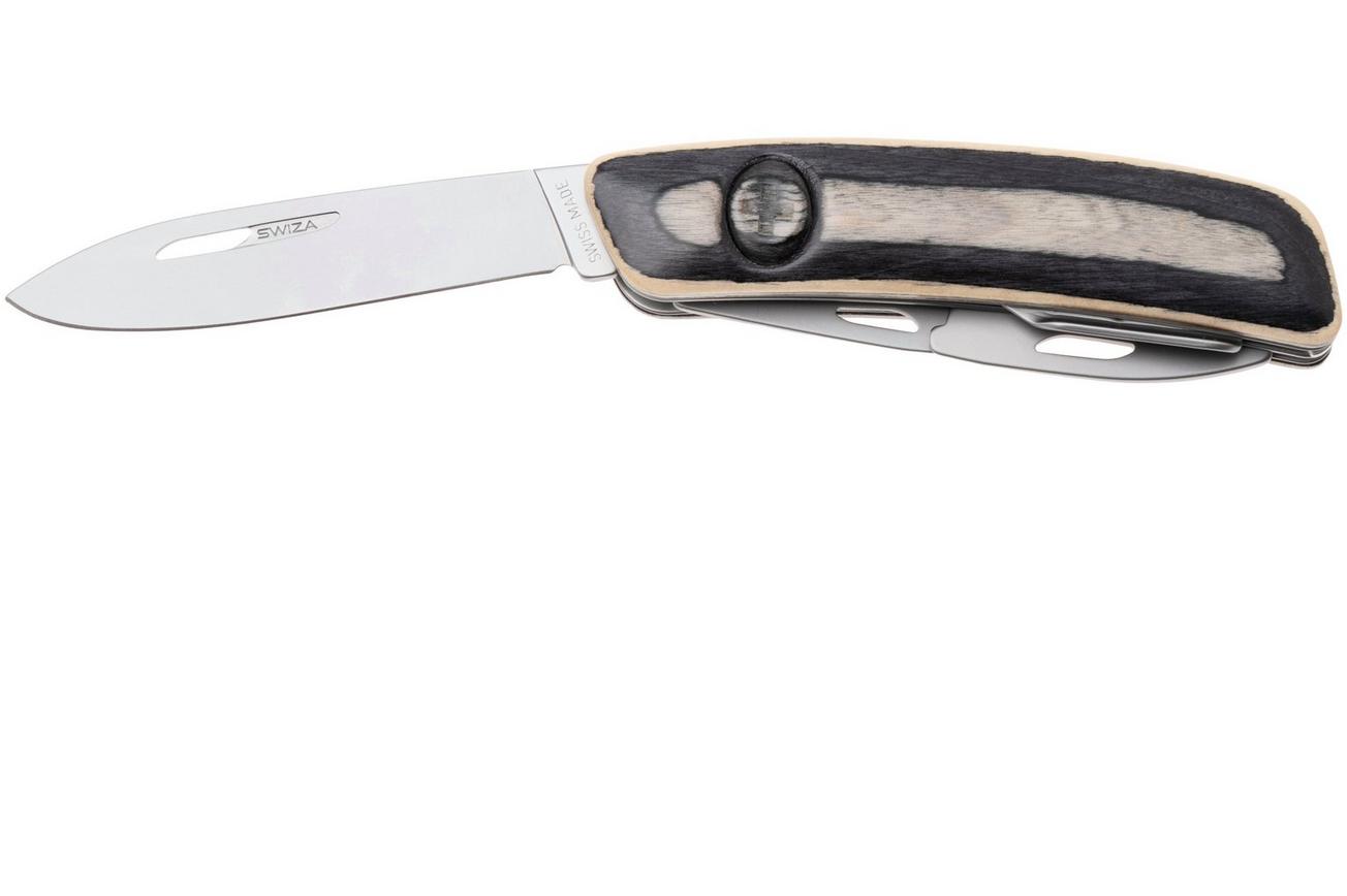 Swiza D04 AM, KNI.0046.6520, Laminate White, Zwitsers zakmes, 6 tools