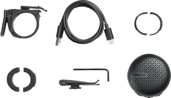 BELLBEAT Digitale Fahrradklingen mit Lautsprecher  Black