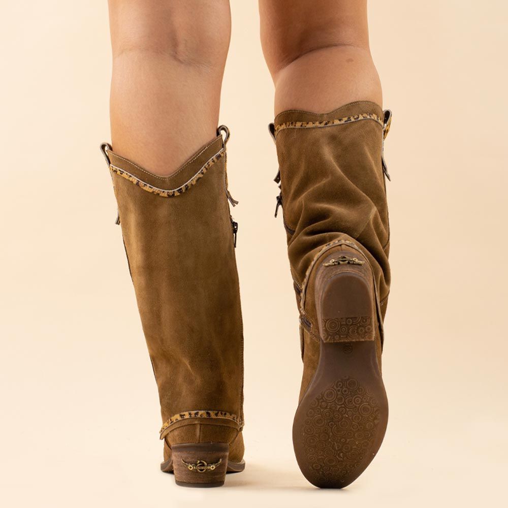 Nemonic 2389 boots bruin leopard