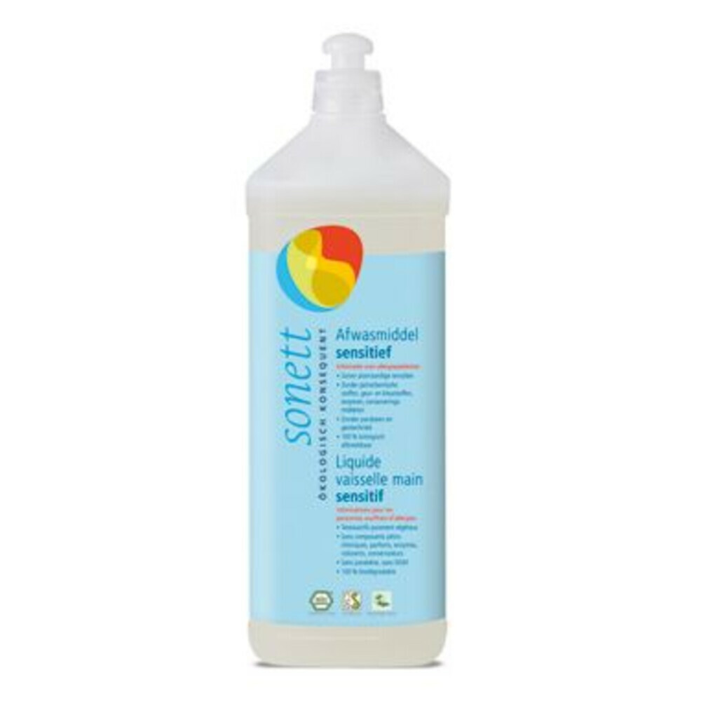 Sonett Afwasmiddel Sensitief Bio1 liter