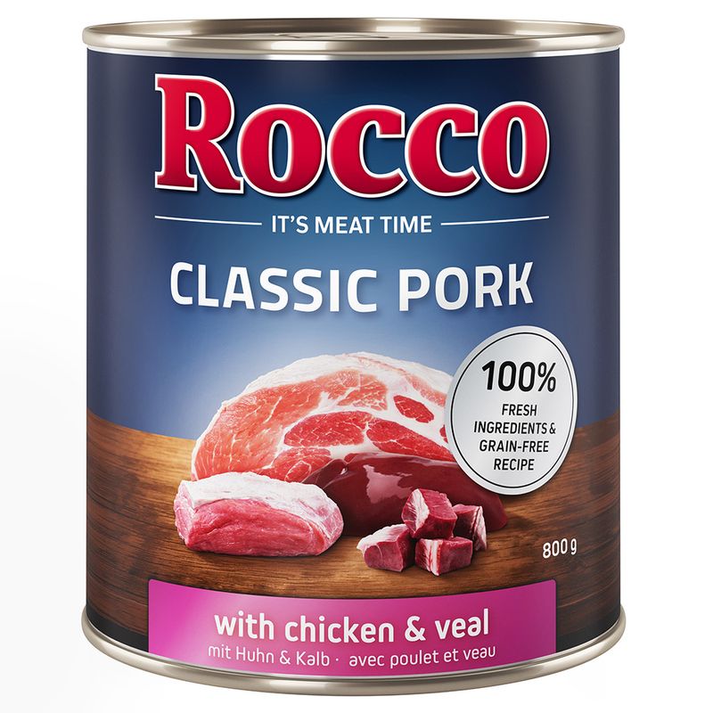 Rocco Classic Pork 6 x 800 g