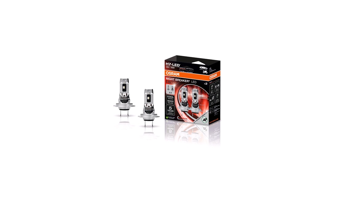 Pæresæt H7 Night Breaker LED Speed - Osram