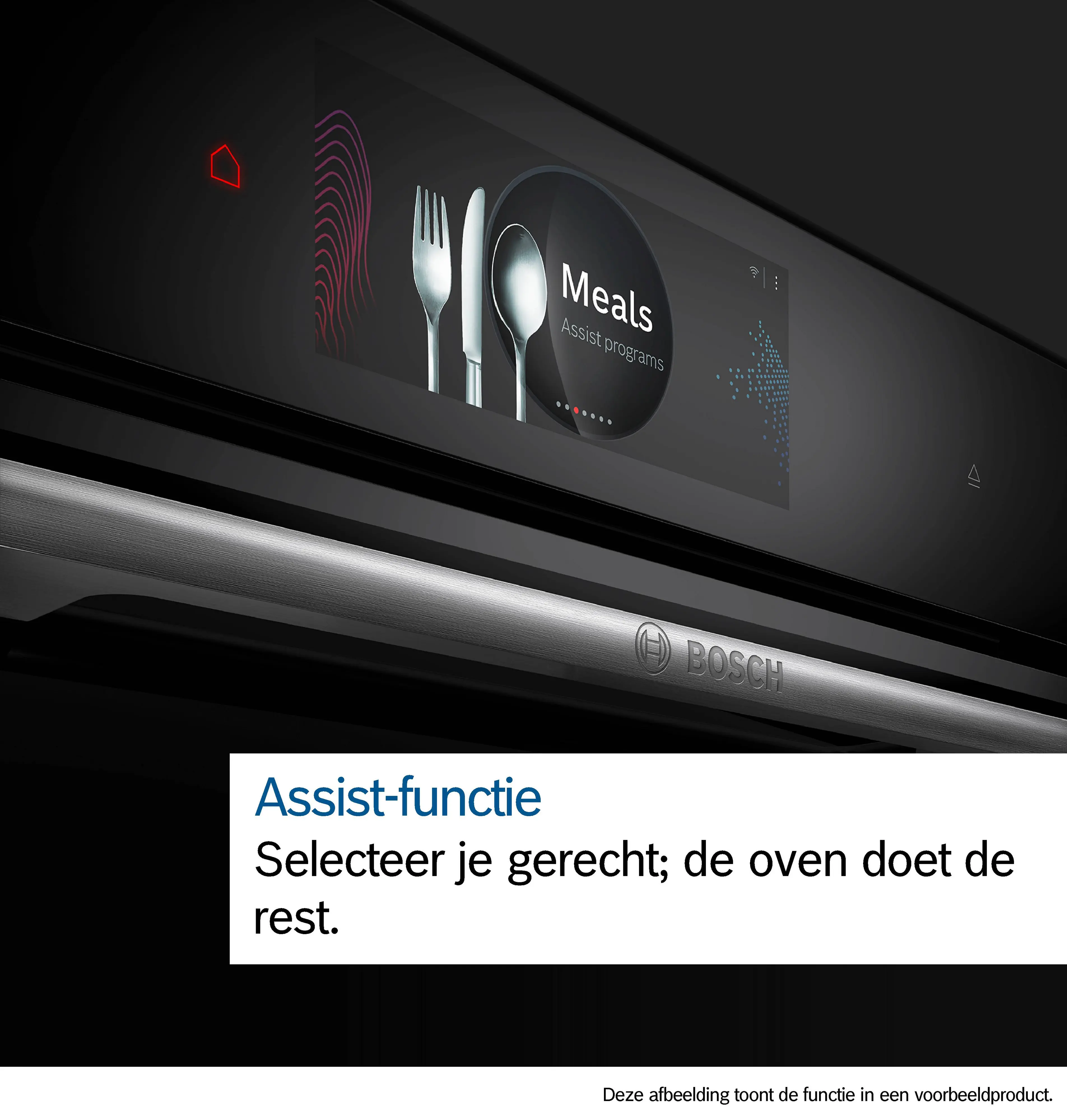 Serie 8 Compacte bakoven met volwaardige stoom 60 x 45 cm Zwart