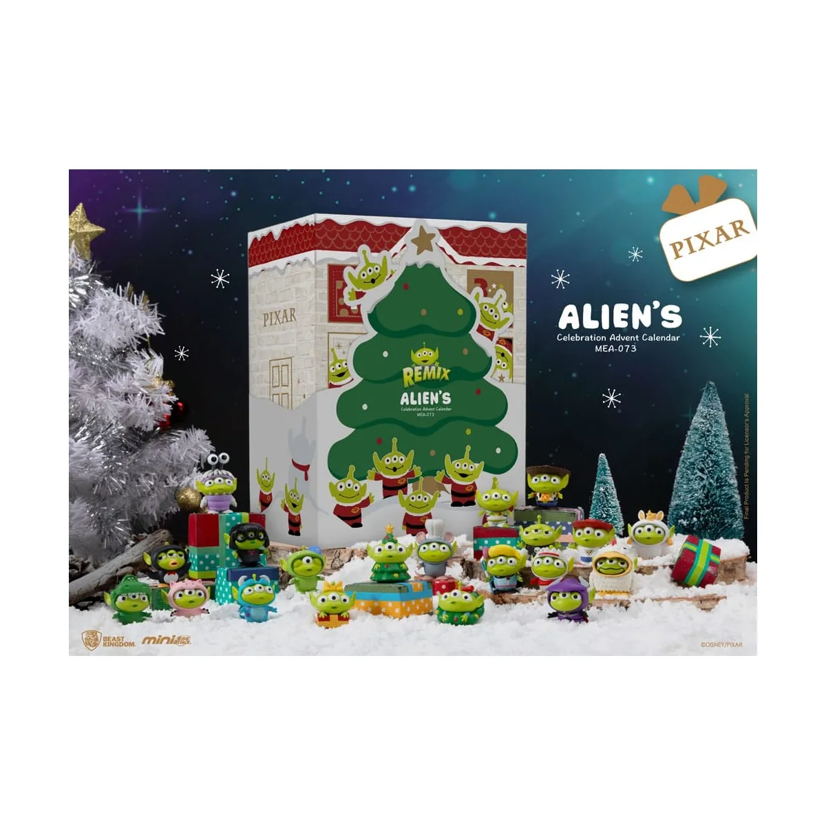 Beast Kingdom Toys Toy Story Calendrier de l'Avent Mini Egg Attack