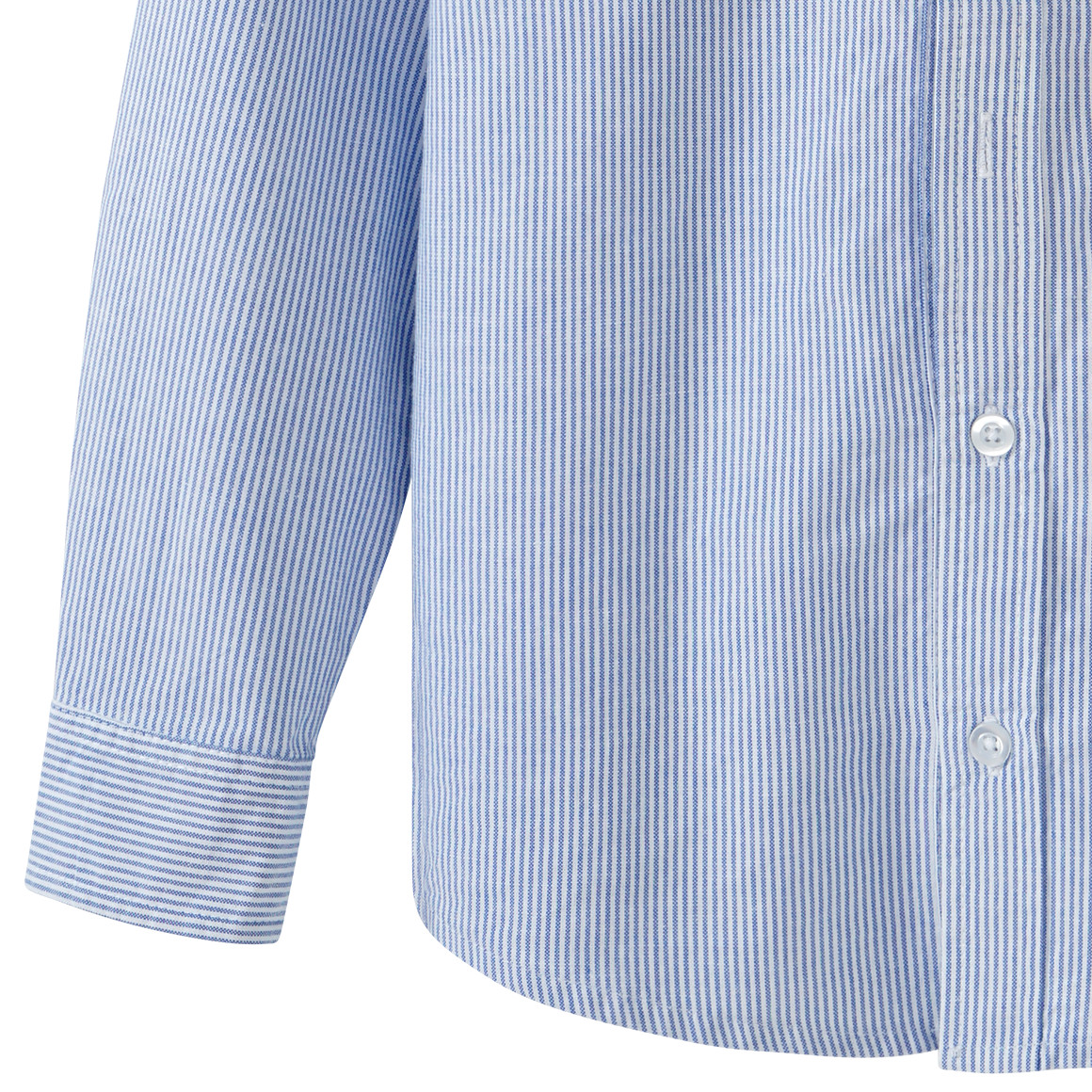 Yigga Jungen Hemd mit kleiner Stickerei hellblau / weiss