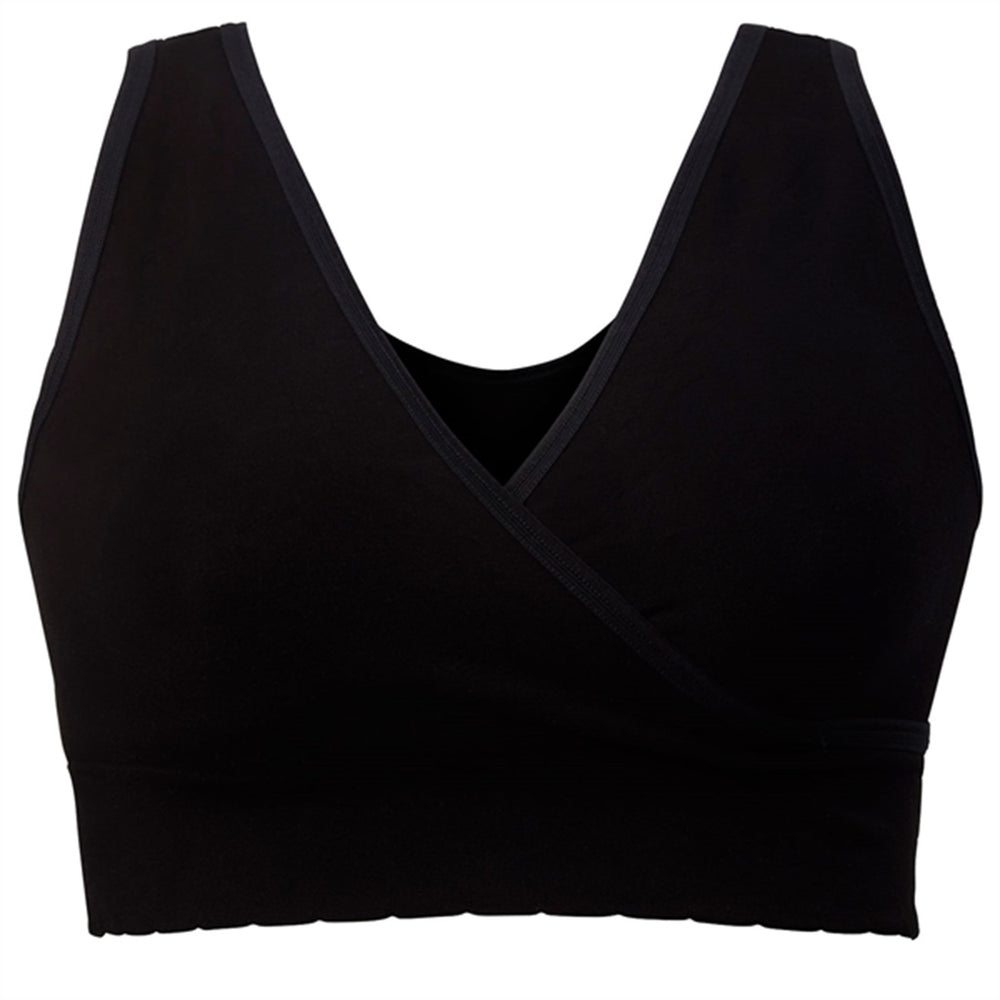 Crossover Bh Black - momkind → Luksusbaby.dk