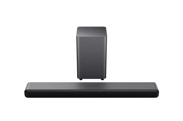 TCL S55 Series S55HE - Lydbarsystem - til TV - 2.1-kanal - trådløs - Bluetooth - sort