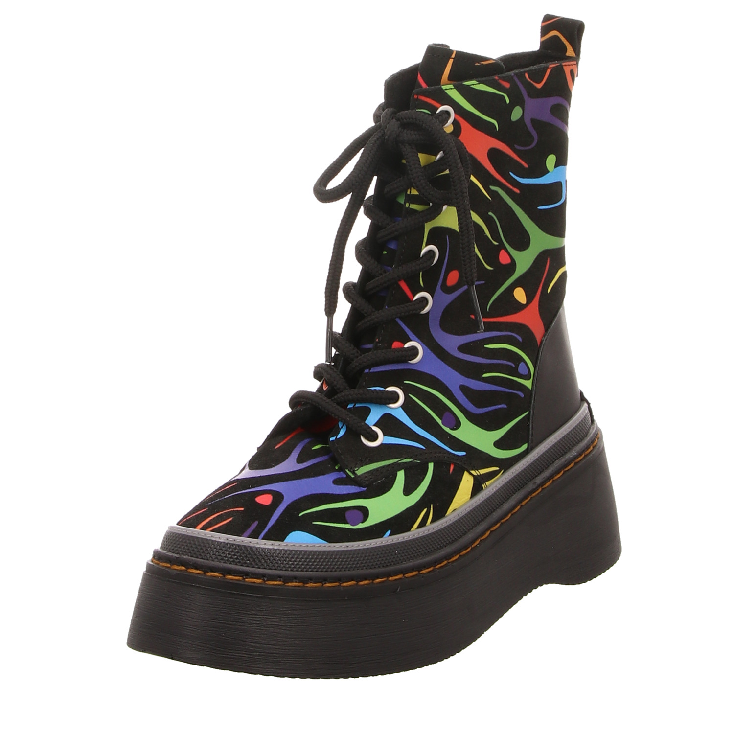 Gemini Schnürstiefel schwarz