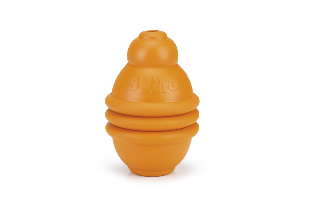 Beeztees Sumo Play - Vulbaar Hondenspeelgoed - oranje - 15x10x10.5 cm - L