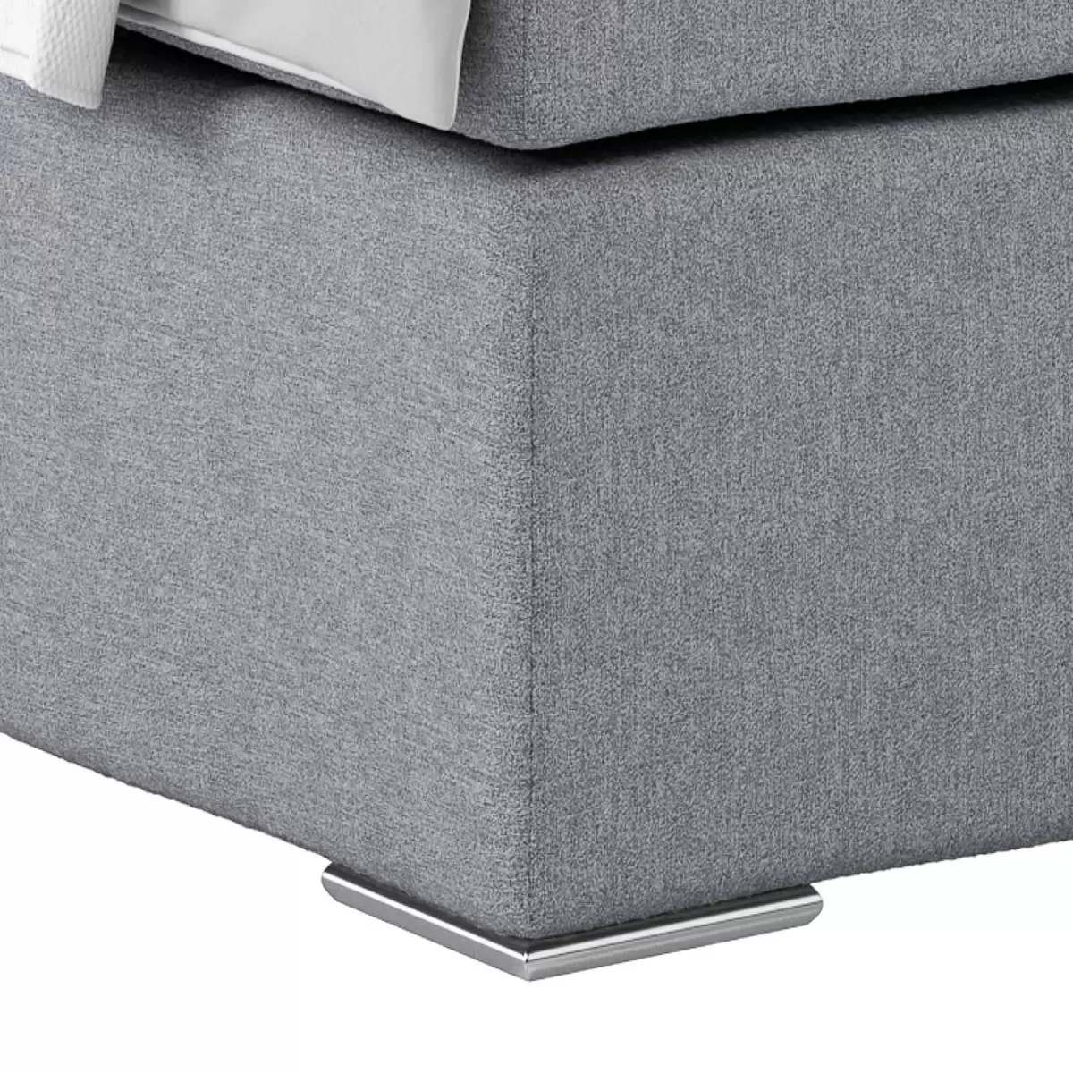 Boxspringbett Nero 140 x 200 Grau