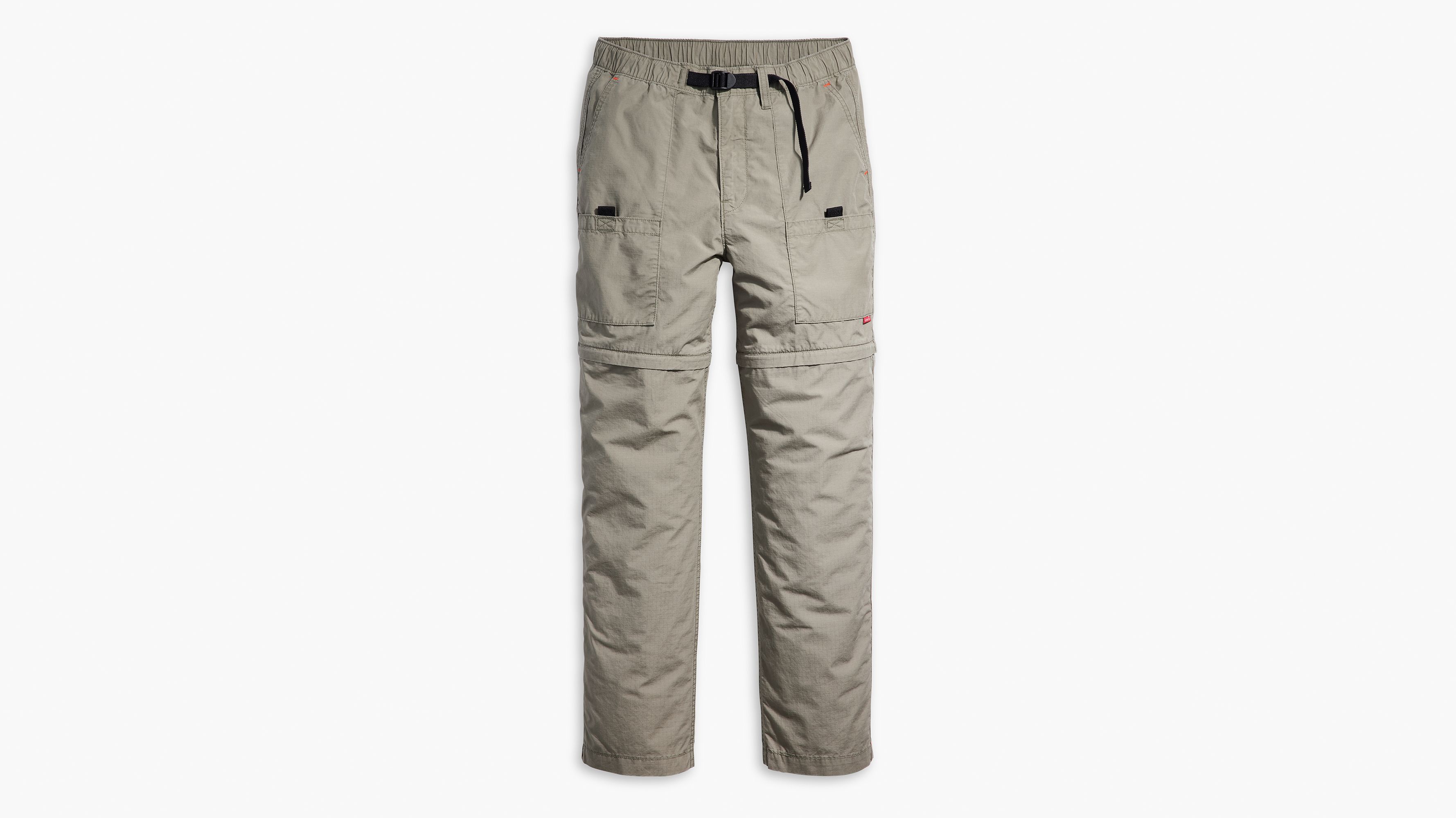 Pantalon utilitaire convertible en short - Smokey Olive Non-Stretch Ripstop - Gris