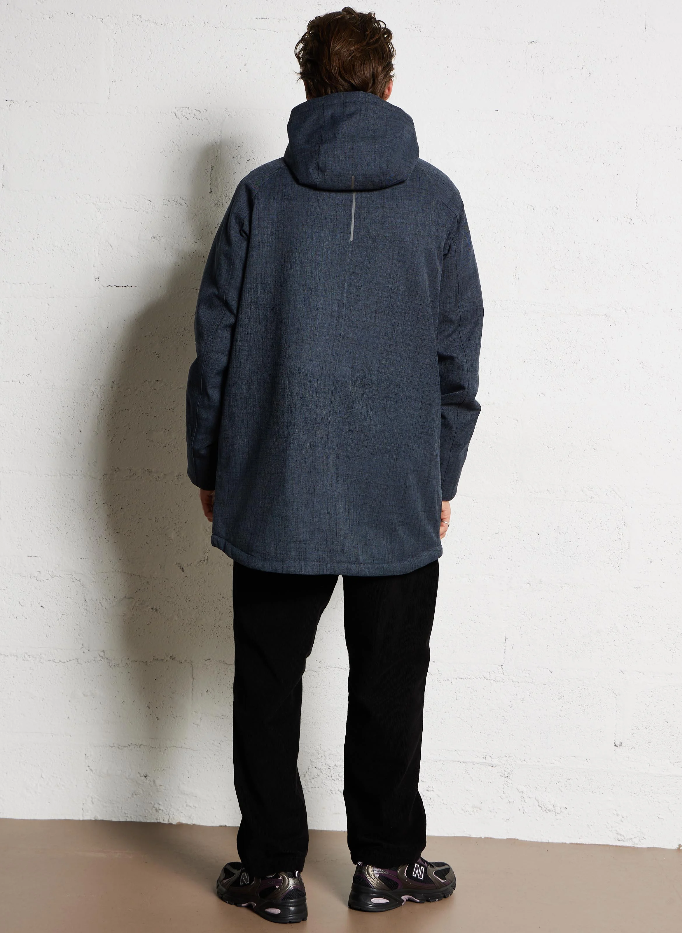 Doudoune oversize | Bleu