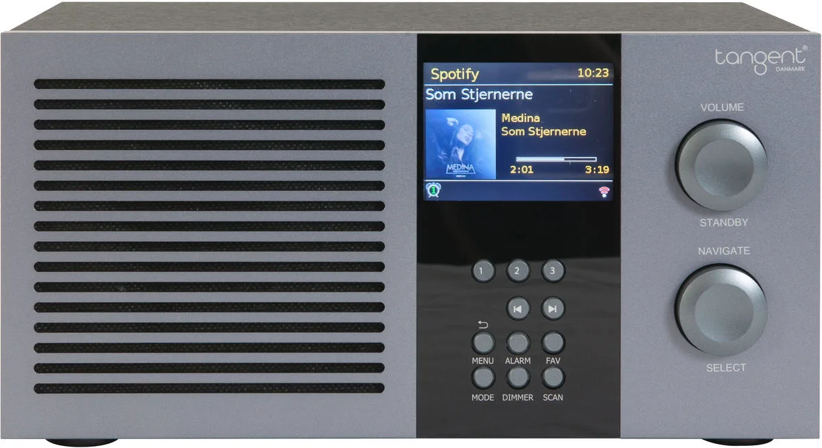 Tangent Radio TRE Noir Enceintes connectées