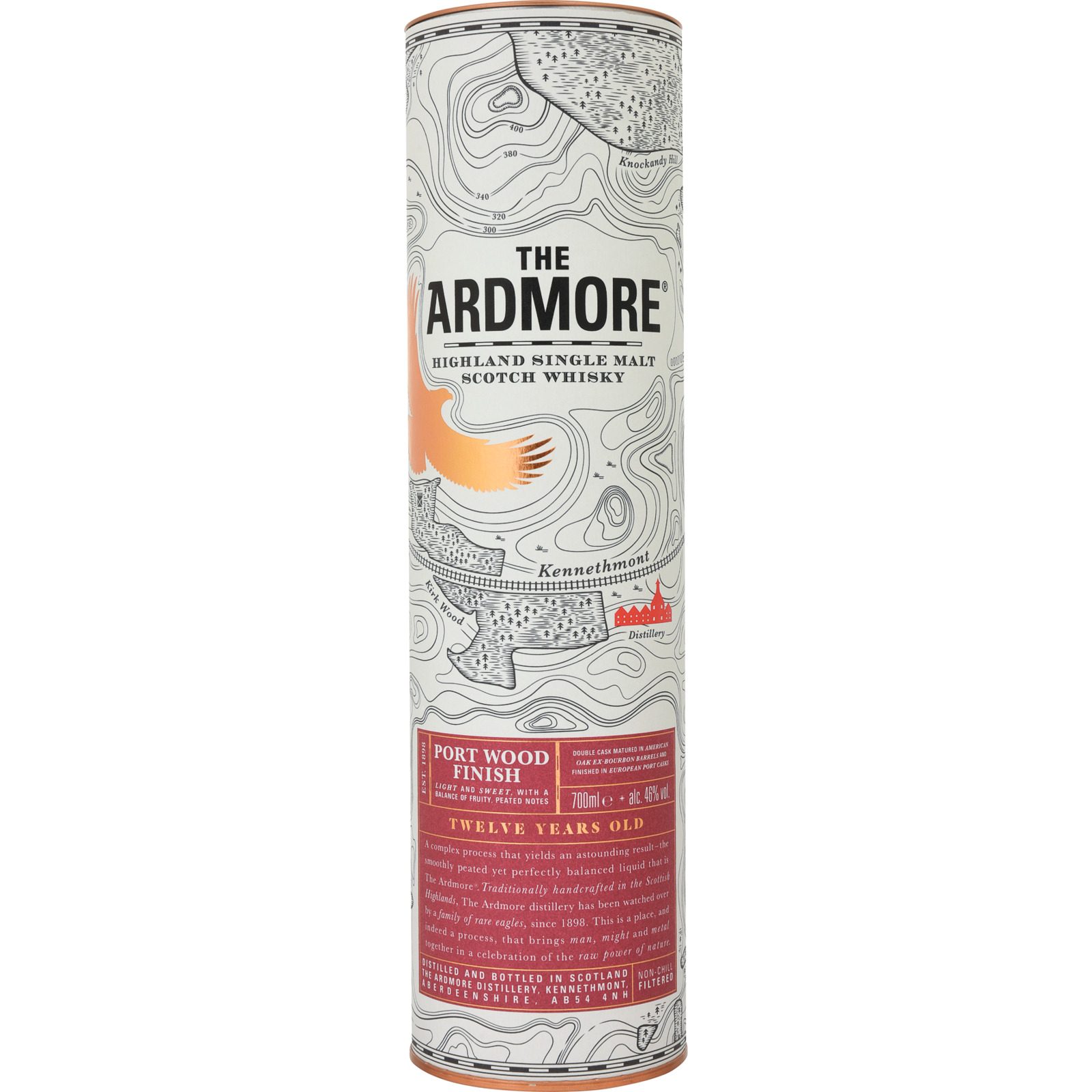 Ardmore Portwood 12 Year Single Malt Whisky 70 cl