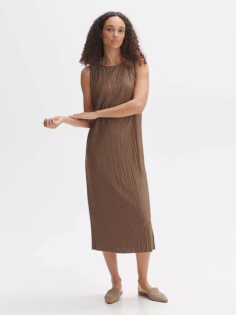 OPUS Midikleid WORNA camel