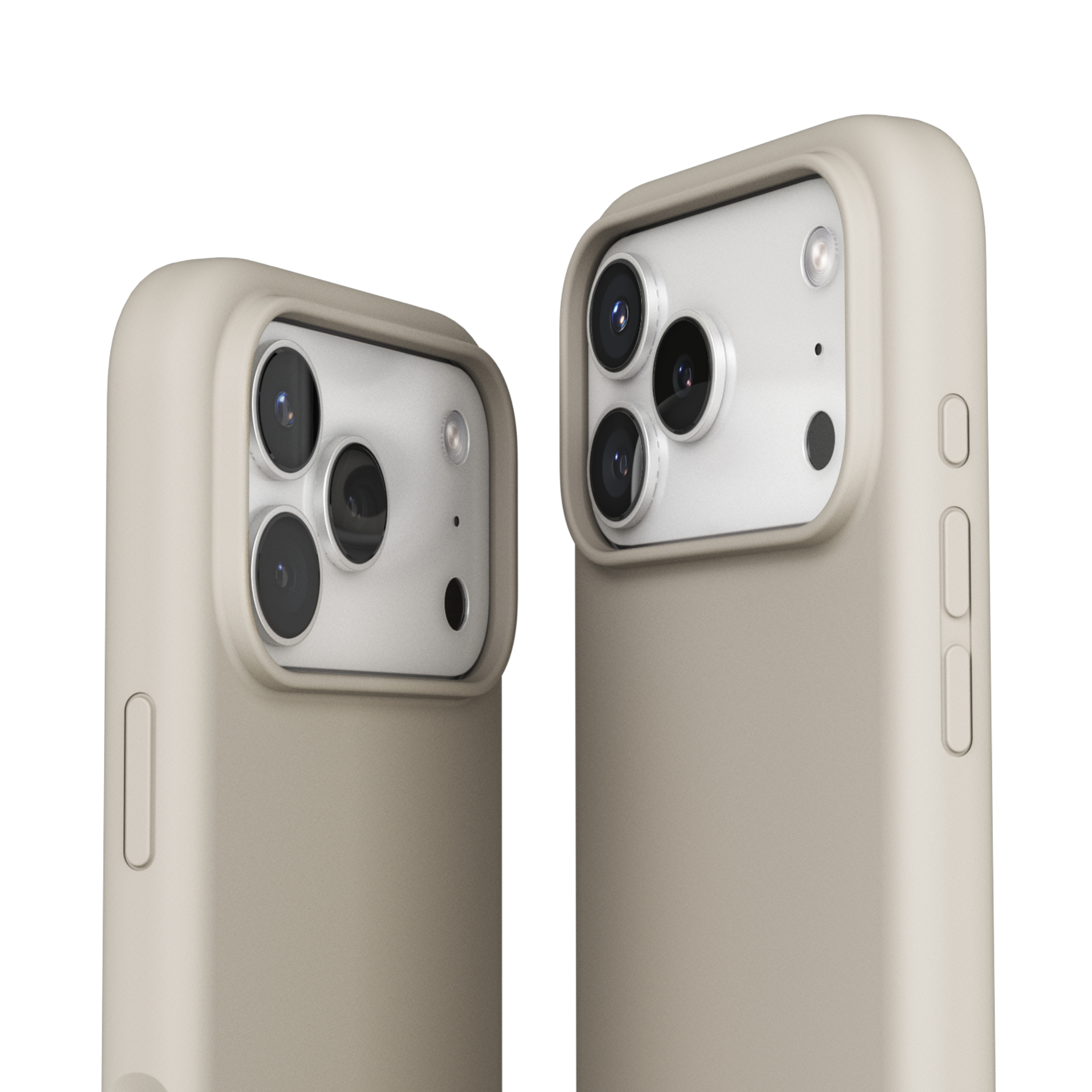 iPhone 17 Pro Max MagSafe Soft Silicone Hülle Case Recycled (MSC00108) - Cream