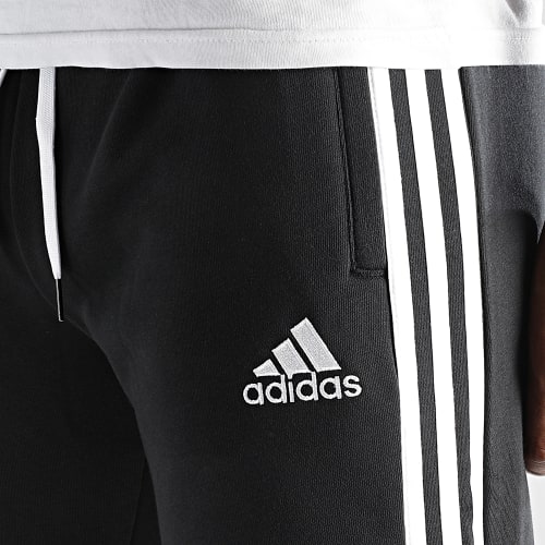 Pantalon Jogging A Bandes HU1185 Noir