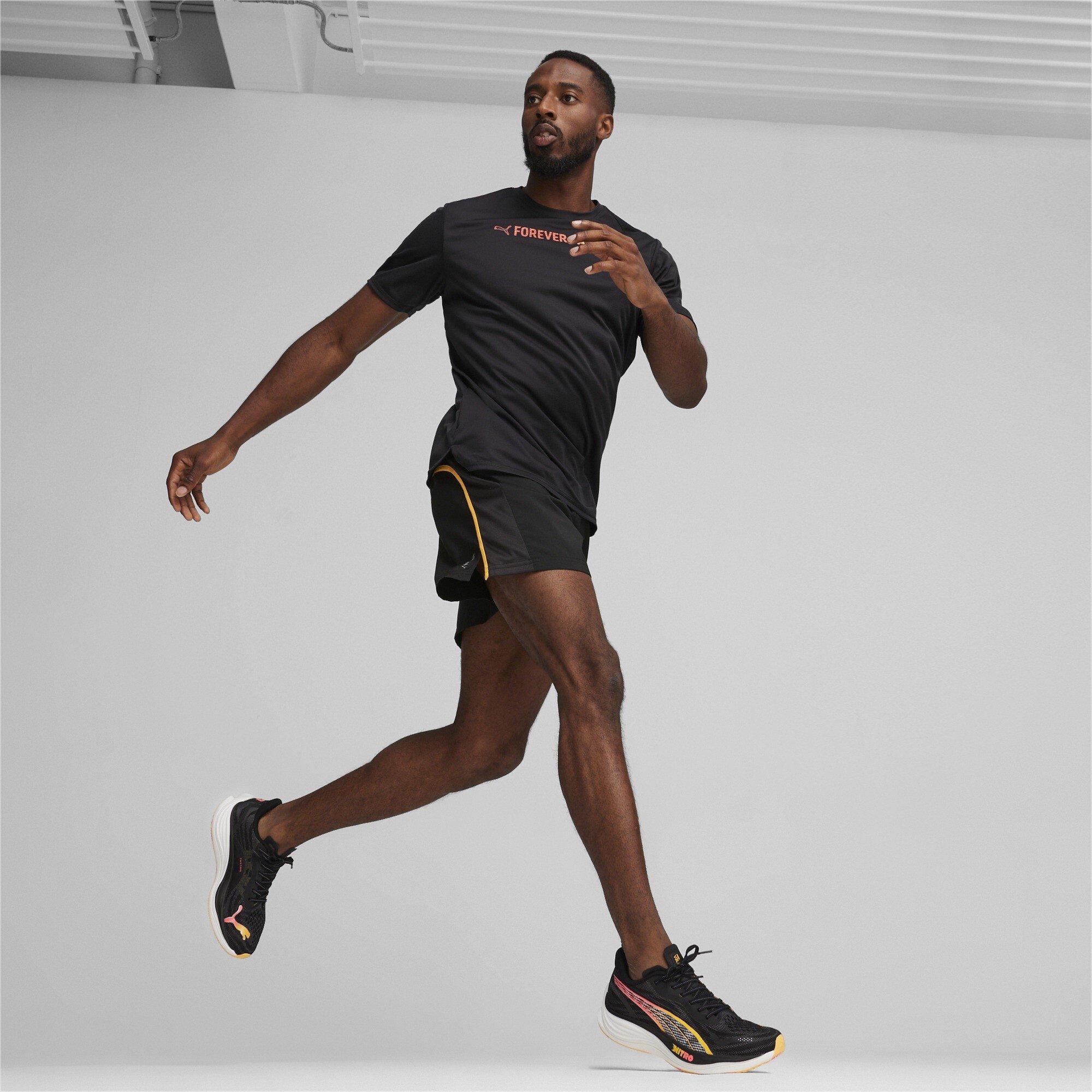 Puma RUN FAVORITE SS GRAPHIC TEE M