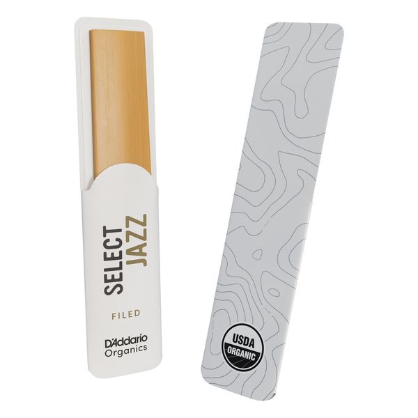 DAddario Woodwinds Organic Sel. Jazz Filed TEN 2M