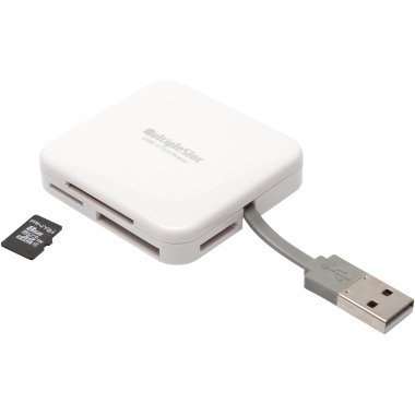 PNY AXP724 lecteur de carte mémoire USB 2.0 Blanc
