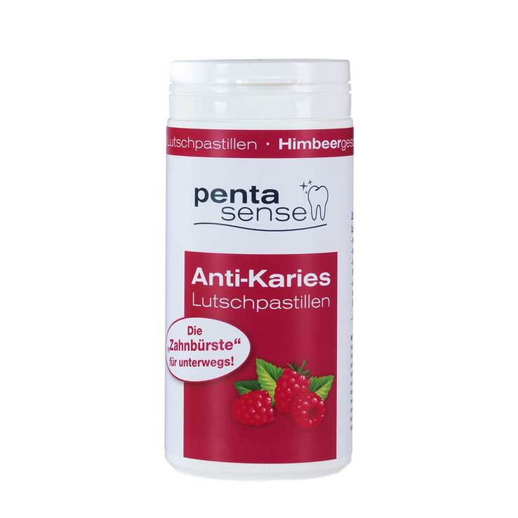 Anti-Karies Lutschpastillen Himbeere, 135X2 g