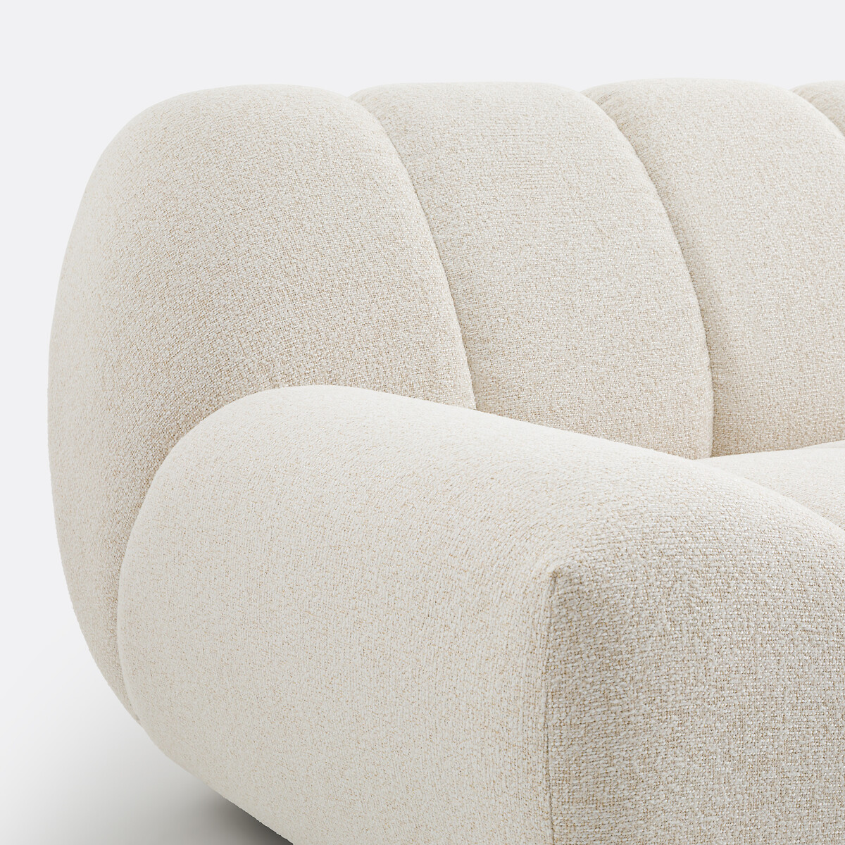 LA REDOUTE INTERIEURS<br>Sofá de 2 lugares, tecido multi-chenille, Nuria