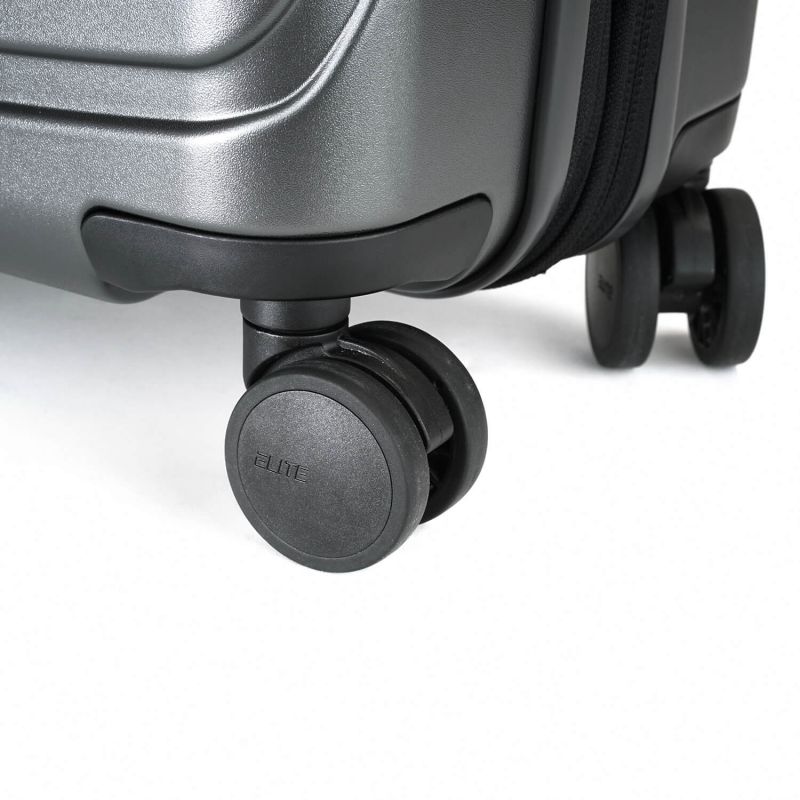 Valise cabine rigide Pure Mate Extensible 55cm Anthracite