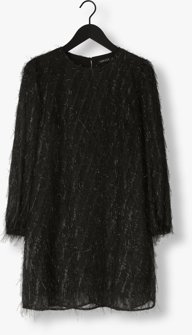 YDENCE zwarte ydence mini jurk dress elise