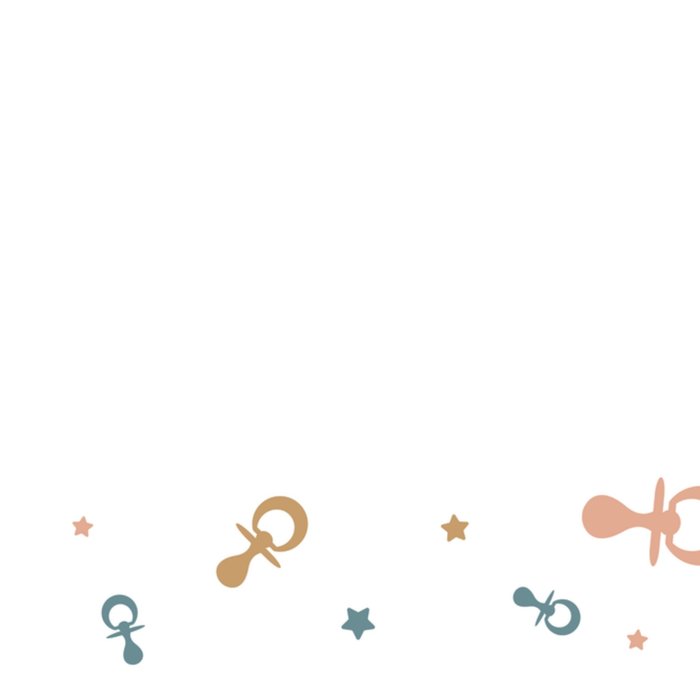 Papercute | Geboortekaart | Speen