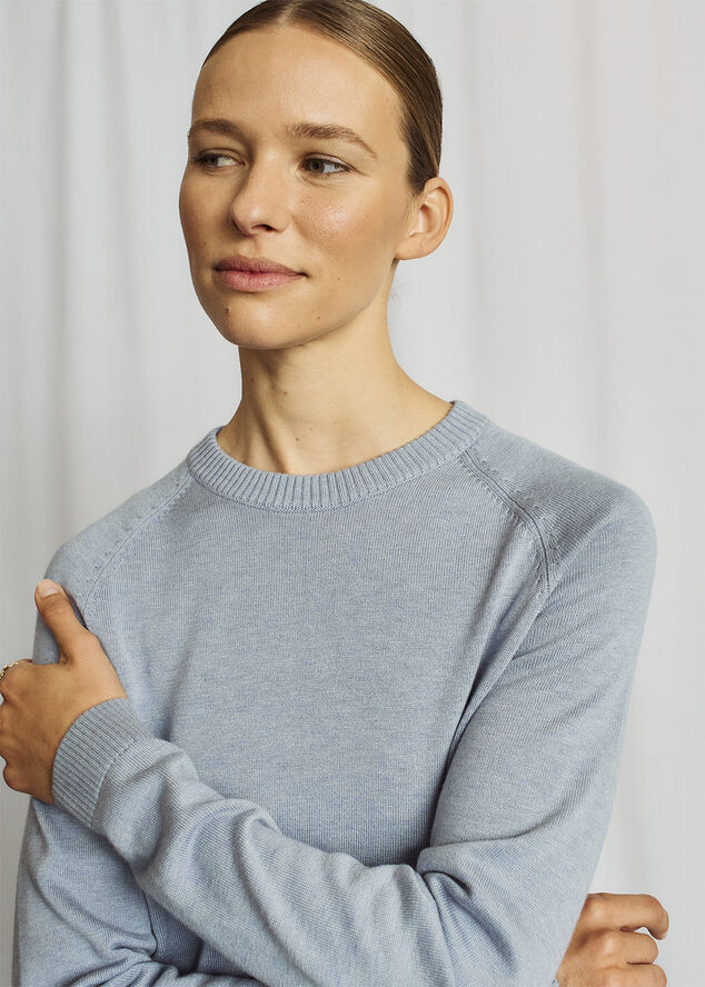 Bruun & Stengade BS Layla Regular Fit Knitwear Blue