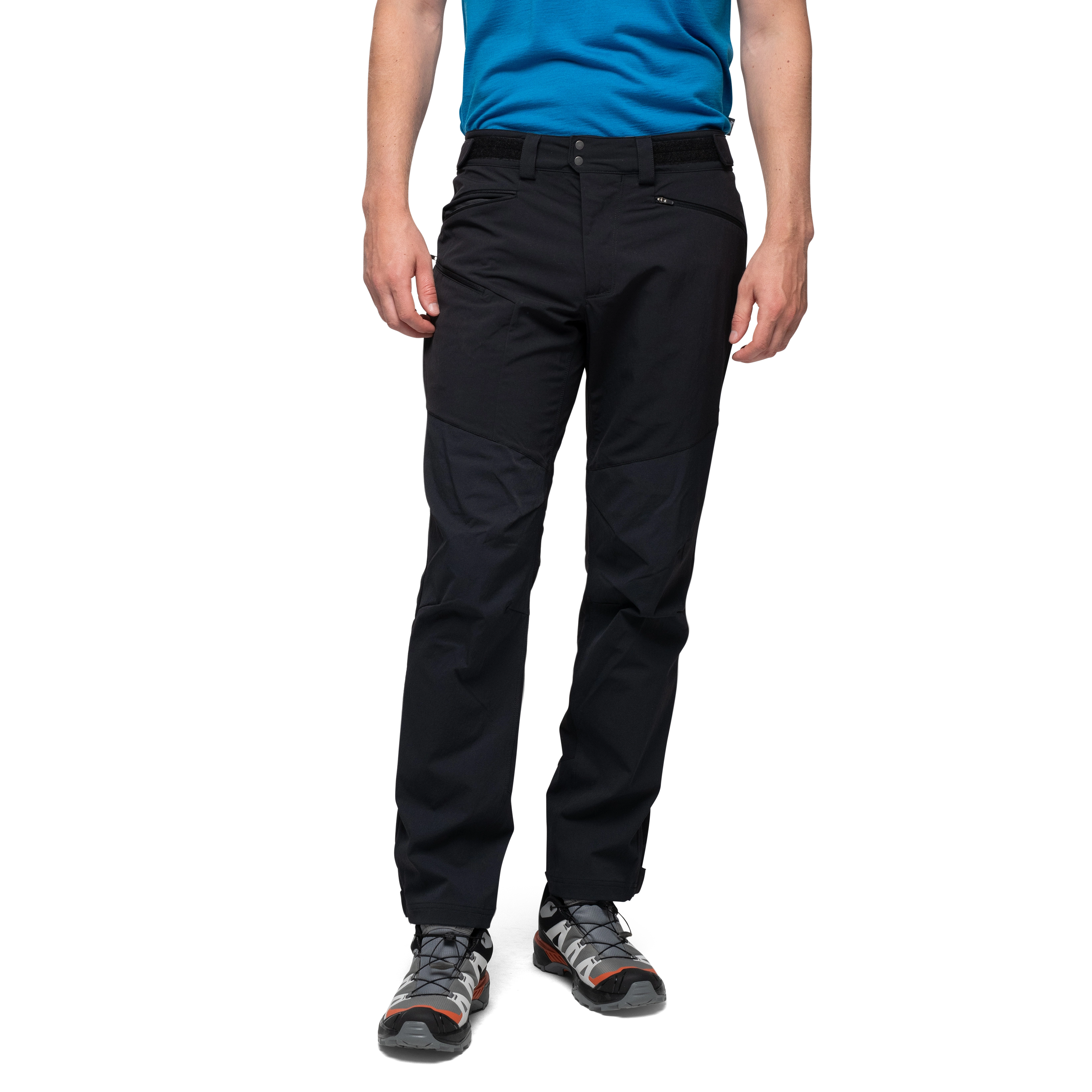 Rabot Softshell Pants Men Black / Dark Shadow Grey