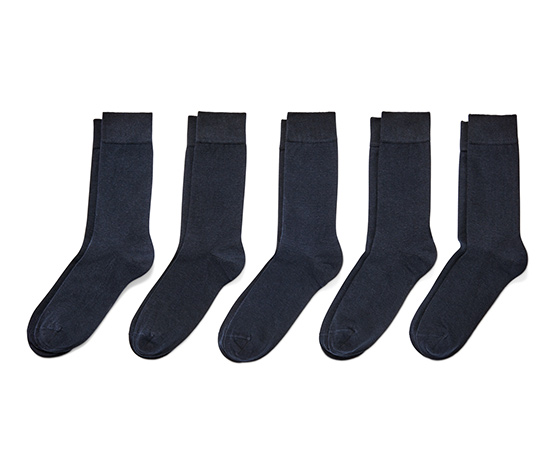 5 Paar Socken, blau