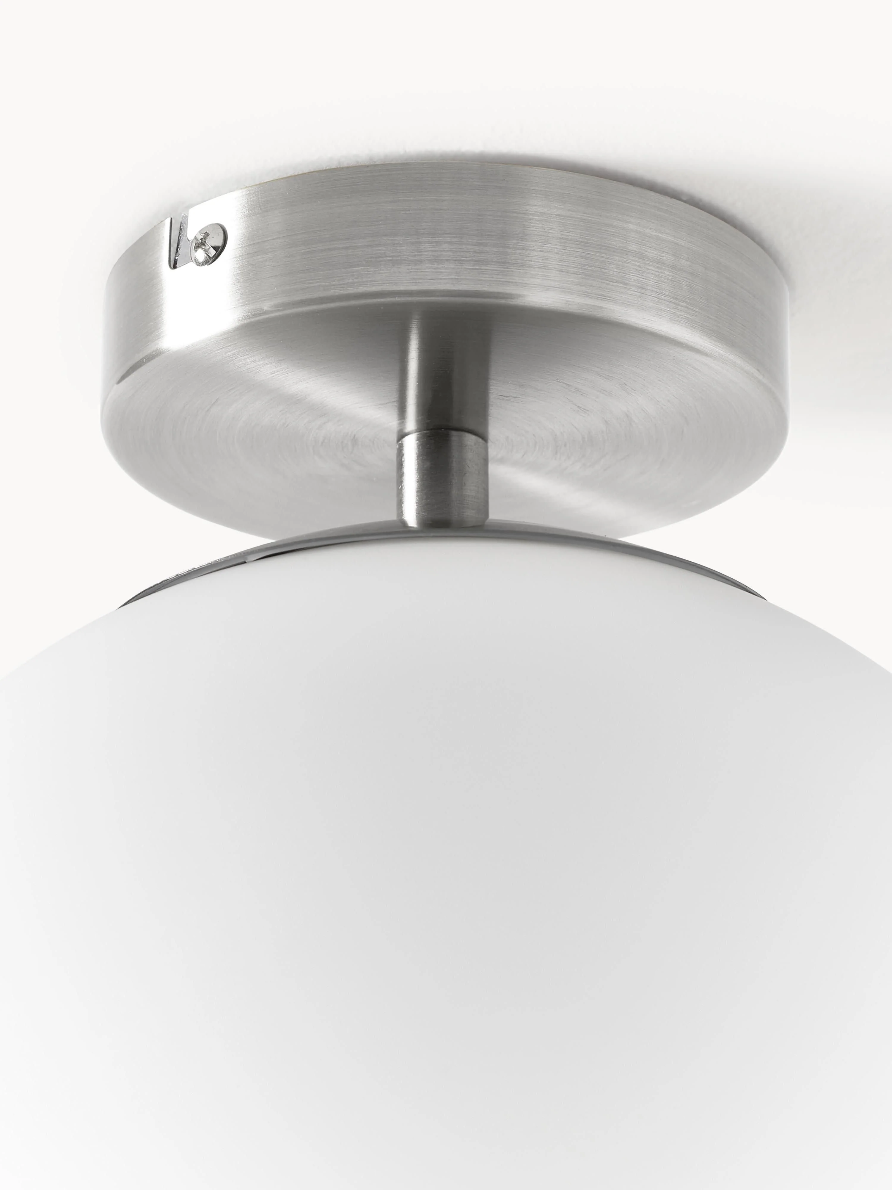 Kleine plafondlamp Hitch van glas