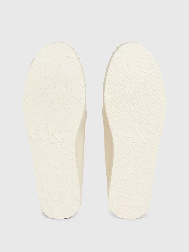 Tênis espadrille de lona com plataforma