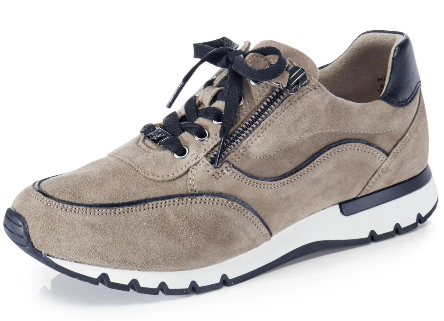 Caprice Schnürschuh mit praktischem Seitenreißverschluss
