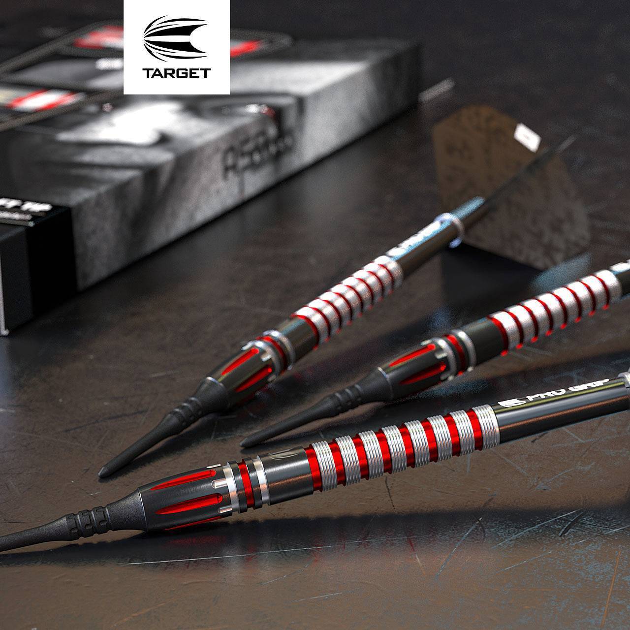 Target - Nathan Aspinall Black - Softdart
