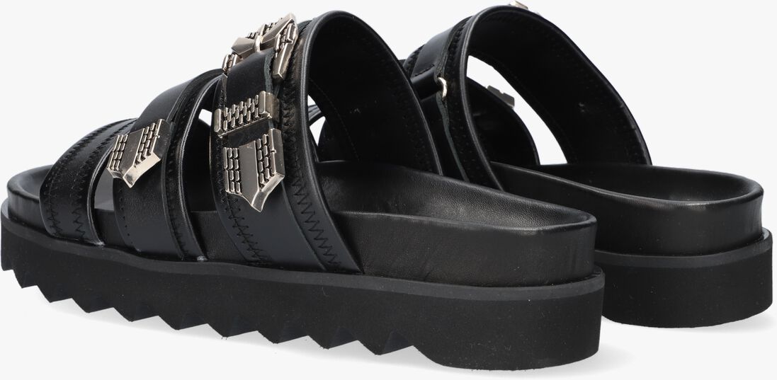 NUBIKK zwarte nubikk slippers lauren taro ii