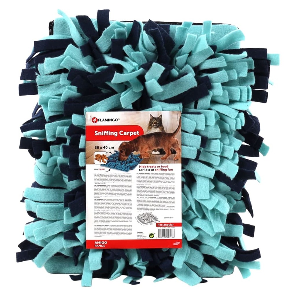 Tapis renifleur jouet de chien fermeture éclair amigo 30x40cm
