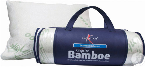 Lucovitaal Oreiller En Bambou Kingsize 1 Pièce