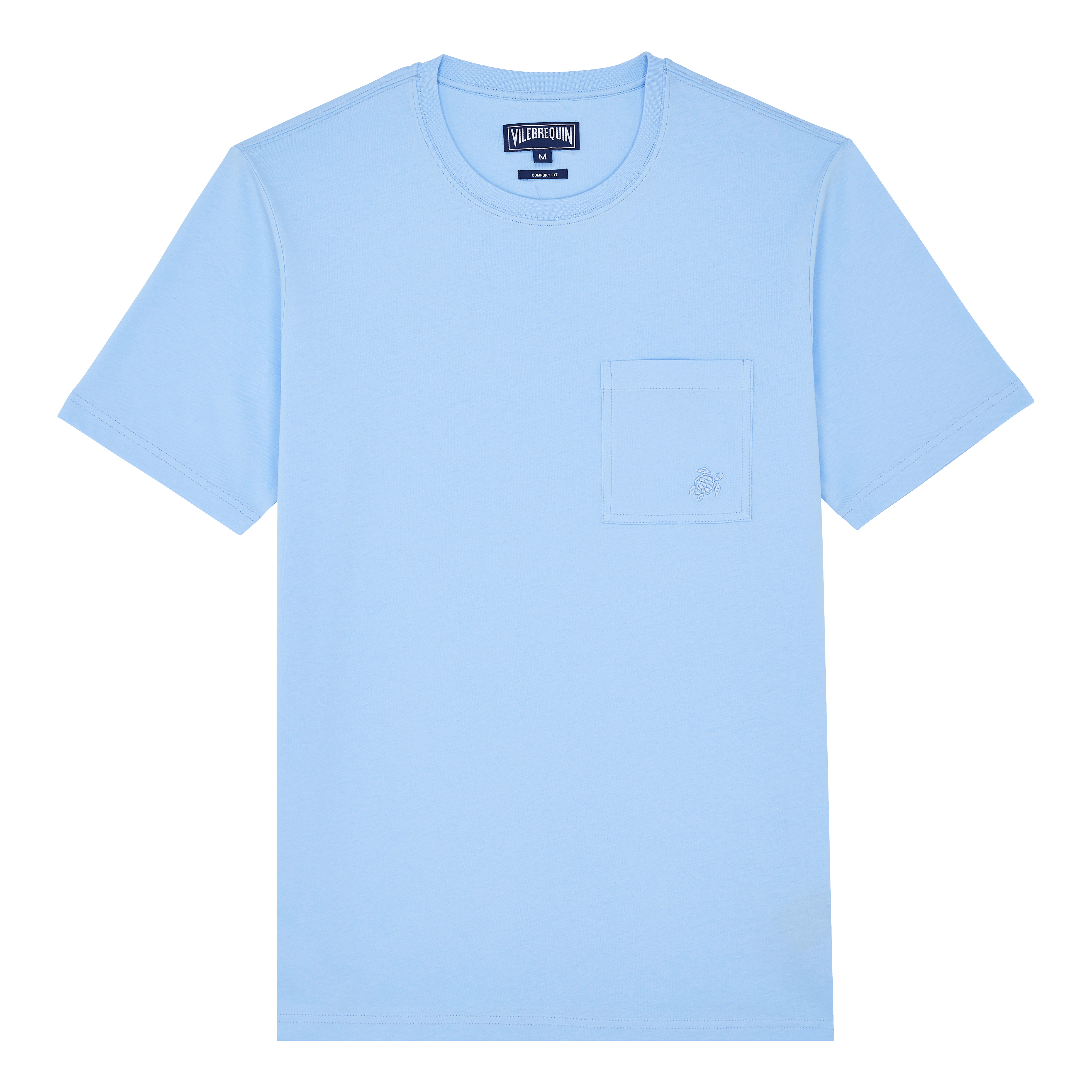 T-shirt en coton organique homme uni | Site Vilebrequin | TTNU0P00