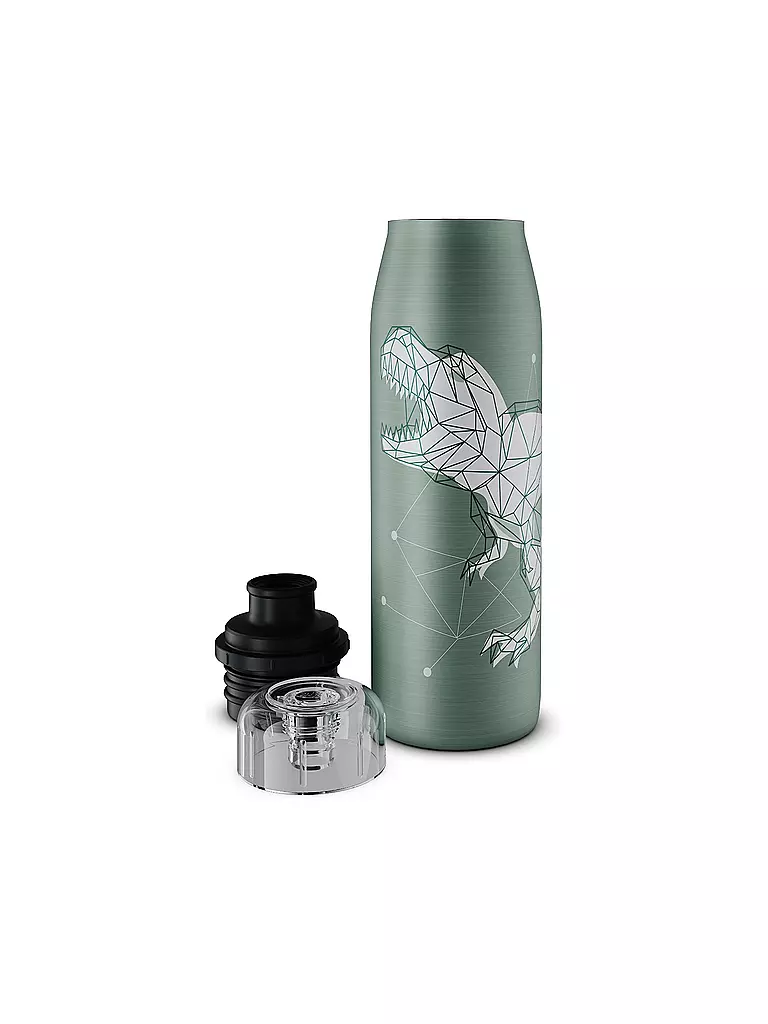 ALFI Isolierflasche - Thermosflasche Kids 0,5l Dinosaurs hellgrün