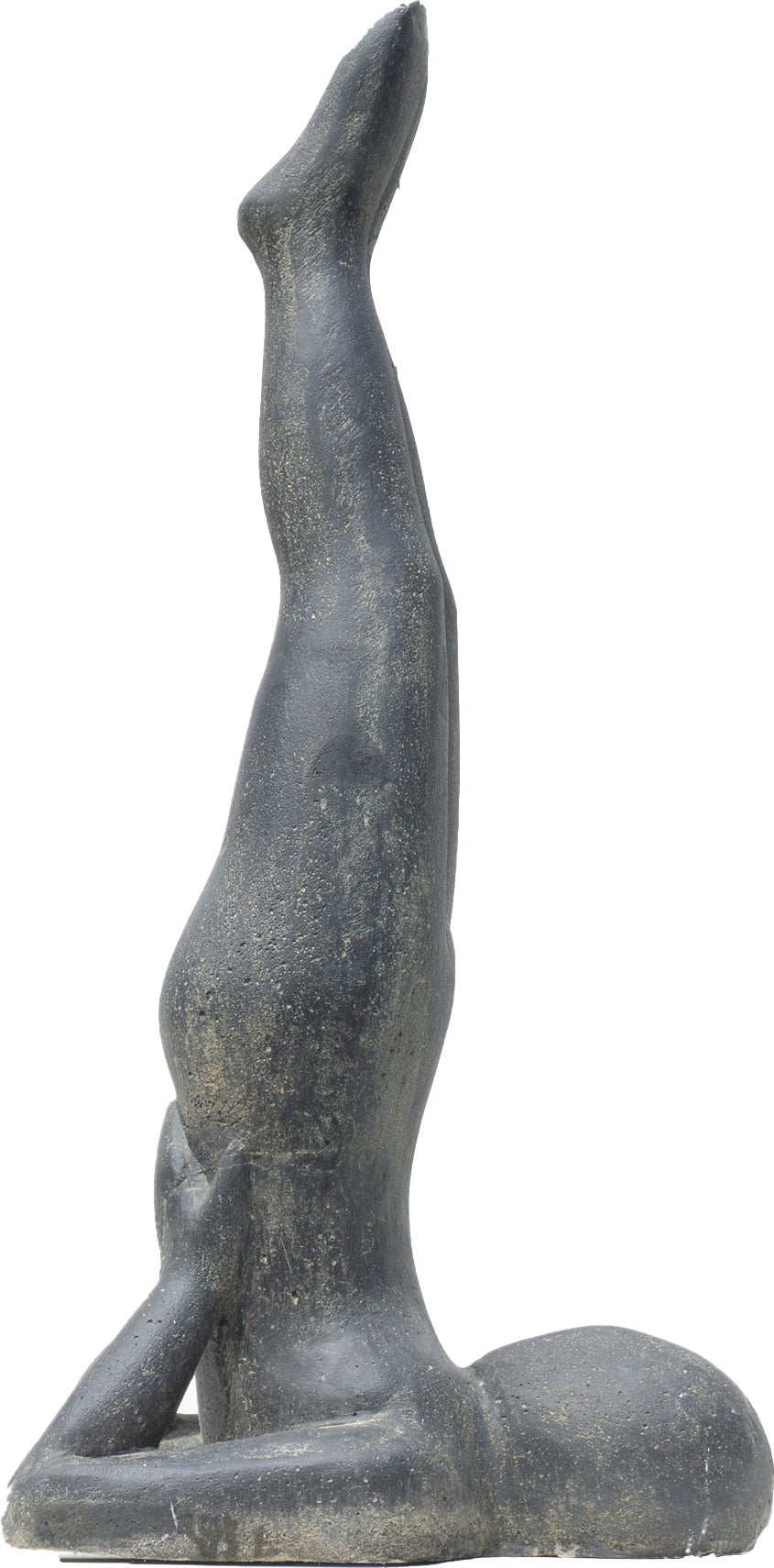 Stone Lite tuinbeeld Yoga salamba zwart 16 x 20 x 30 cm