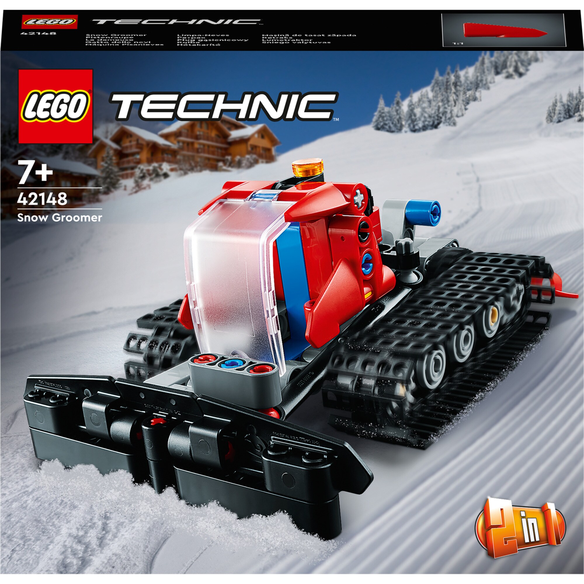 LEGO Konstruktionsspielzeug Technic Pistenraupe