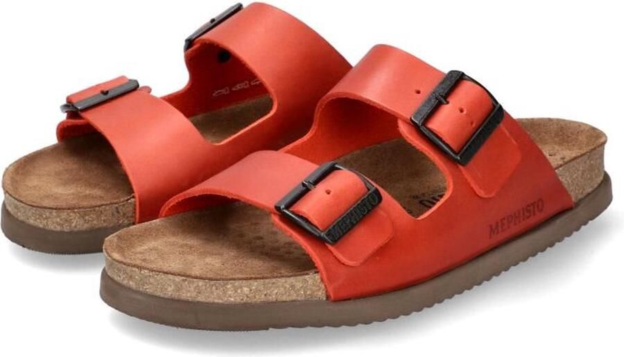 Mephisto Nerio heren sandaal Rood