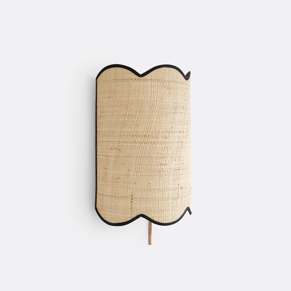 LA REDOUTE INTERIEURS<br>Candeeiro de parede em ráfia, Dolkie