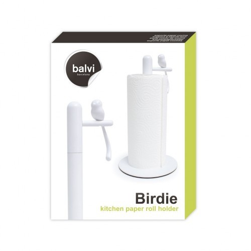 Porta-papel toalha Birdie, branco